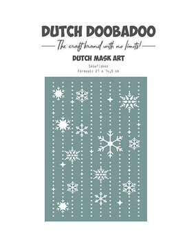 Dutch Doobadoo Dutch Mask Art Snowflakes (470.715.184)