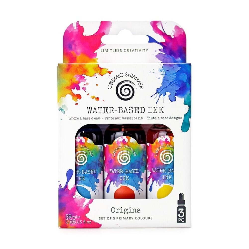 Cosmic Shimmer Water-Based Inks Origins (55-IKB001-S3) Cosmic Shimmer Water-Based Inks Origins (55-IKB001-S3)