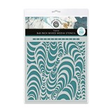 Cosmic Shimmer Andy Skinner 8x8 Inch Mixed Media Stencil Trance (08-0005-AS)