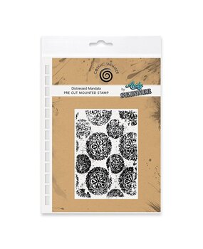 Cosmic Shimmer Andy Skinner Pre Cut Rubber Stamp Distressed Mandala (07-0028-AS) Cosmic Shimmer Andy Skinner Pre Cut Rubber Stamp Distressed Mandala (07-0028-AS)