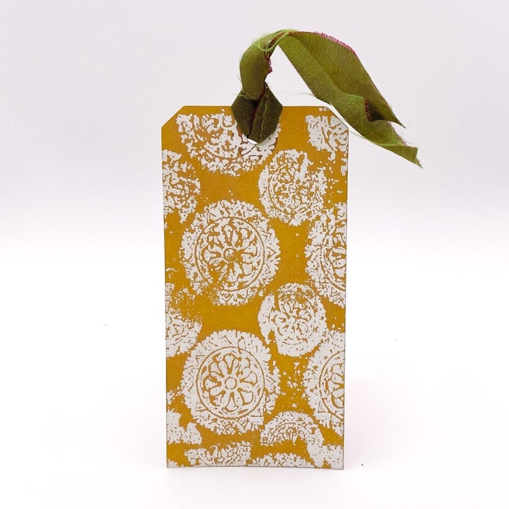Cosmic Shimmer Andy Skinner Pre Cut Rubber Stamp Distressed Mandala (07-0028-AS) Cosmic Shimmer Andy Skinner Pre Cut Rubber Stamp Distressed Mandala (07-0028-AS)