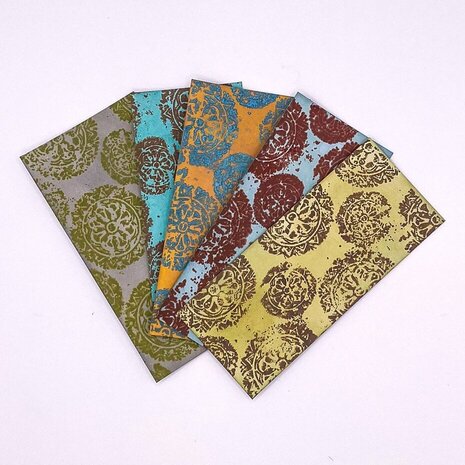 Cosmic Shimmer Andy Skinner Pre Cut Rubber Stamp Distressed Mandala (07-0028-AS) Cosmic Shimmer Andy Skinner Pre Cut Rubber Stamp Distressed Mandala (07-0028-AS)