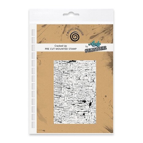 Cosmic Shimmer Andy Skinner Pre Cut Rubber Stamp Cracked Up (07-0031-AS) Cosmic Shimmer Andy Skinner Pre Cut Rubber Stamp Cracked Up (07-0031-AS)