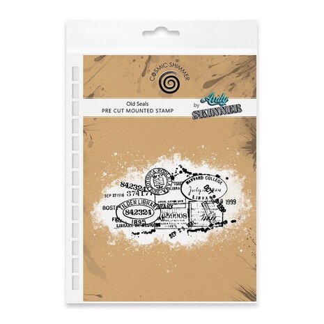 Cosmic Shimmer Andy Skinner Pre Cut Rubber Stamp Old Seals (07-0037-AS) Cosmic Shimmer Andy Skinner Pre Cut Rubber Stamp Old Seals (07-0037-AS)