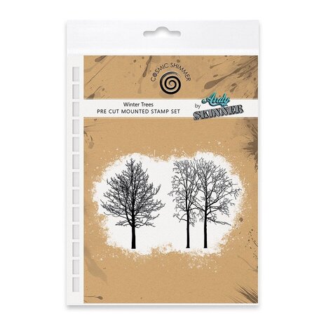 Cosmic Shimmer Andy Skinner Pre Cut Rubber Stamp Winter Trees Rubber (07-0042-AS) Cosmic Shimmer Andy Skinner Pre Cut Rubber Stamp Winter Trees Rubber (07-0042-AS)