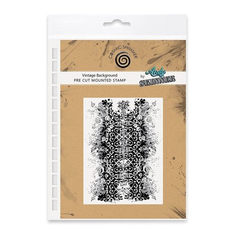 Cosmic Shimmer Andy Skinner Pre Cut Rubber Stamp Vintage Background (07-0045-AS) Cosmic Shimmer Andy Skinner Pre Cut Rubber Stamp Vintage Background (07-0045-AS)