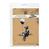 Cosmic Shimmer Andy Skinner Pre Cut Rubber Stamp Let Your Dreams Take Flight (07-0060-AS)