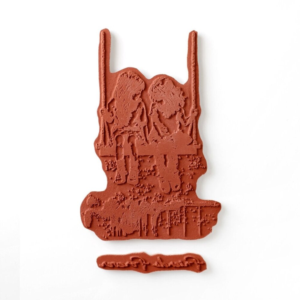 Cosmic Shimmer Andy Skinner Pre Cut Rubber Stamp Friends Forever (07-0063-AS) Cosmic Shimmer Andy Skinner Pre Cut Rubber Stamp Friends Forever (07-0063-AS)
