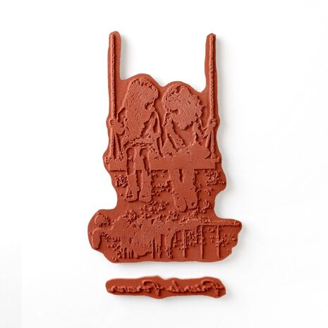 Cosmic Shimmer Andy Skinner Pre Cut Rubber Stamp Friends Forever (07-0063-AS) Cosmic Shimmer Andy Skinner Pre Cut Rubber Stamp Friends Forever (07-0063-AS)