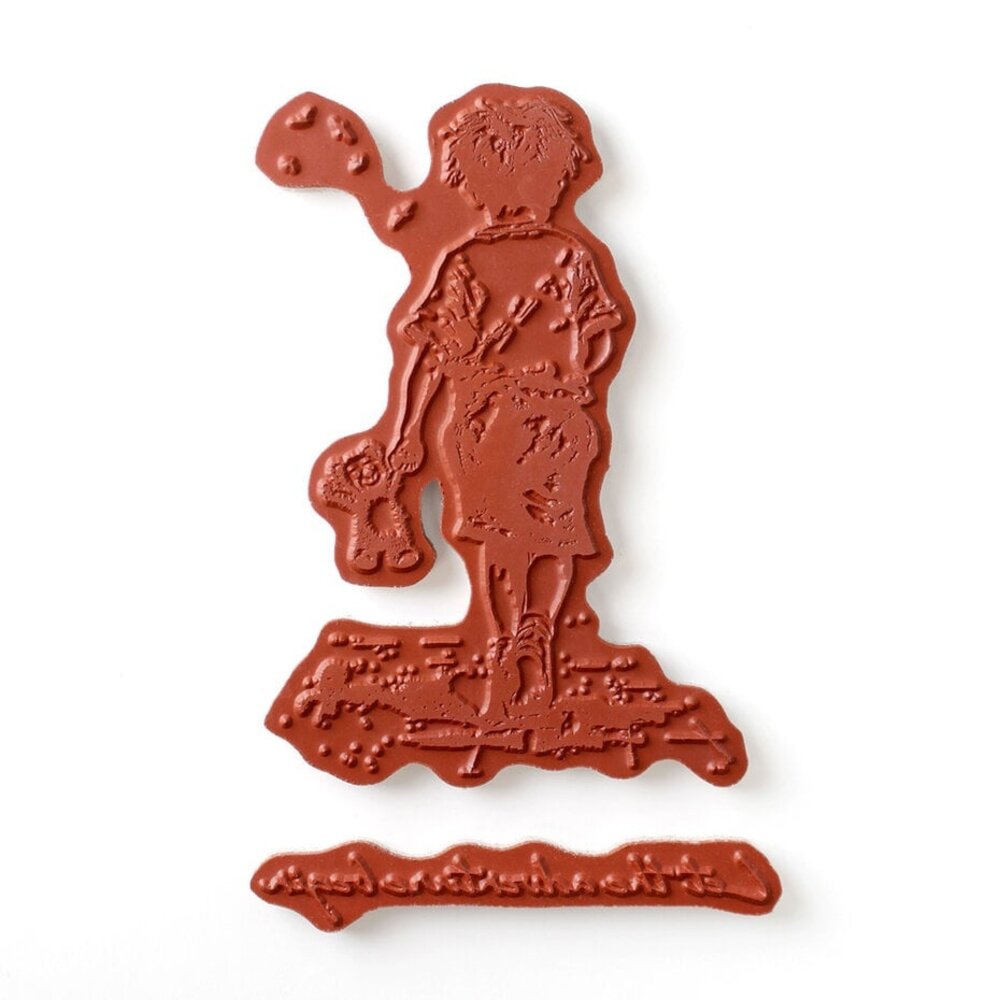 Cosmic Shimmer Andy Skinner Pre Cut Rubber Stamp Let The Adventure Begin (07-0073-AS)