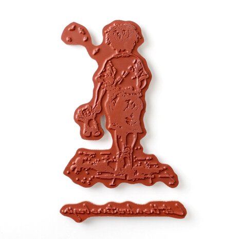 Cosmic Shimmer Andy Skinner Pre Cut Rubber Stamp Let The Adventure Begin (07-0073-AS)