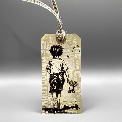 Cosmic Shimmer Andy Skinner Pre Cut Rubber Stamp Let The Adventure Begin (07-0073-AS)