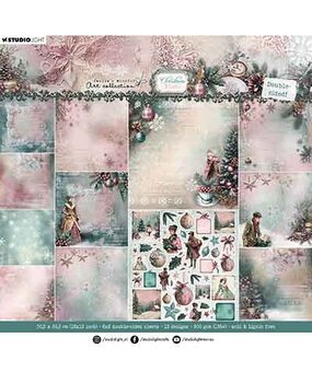 Studio Light Christmas Blush 12x12 Inch Paper Pad (JMA-CB-DPP394) Studio Light Christmas Blush 12x12 Inch Paper Pad (JMA-CB-DPP394)