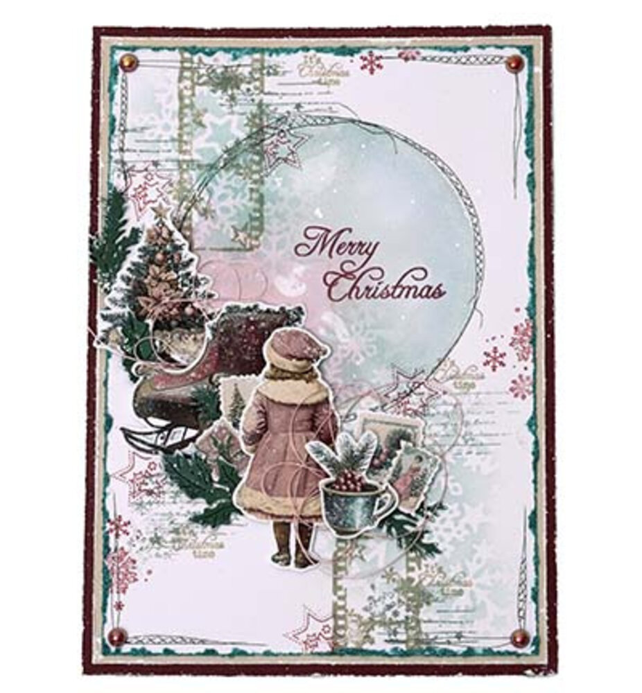 Studio Light Christmas Blush A5 Die-Cut Paper Pad (JMA-CB-DCPP392) Studio Light Christmas Blush A5 Die-Cut Paper Pad (JMA-CB-DCPP392)