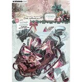 Studio Light Christmas Blush Collage Elements (JMA-CB-PE45)