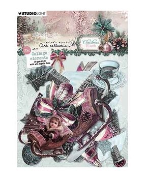 Studio Light Christmas Blush Collage Elements (JMA-CB-PE45) Studio Light Christmas Blush Collage Elements (JMA-CB-PE45)