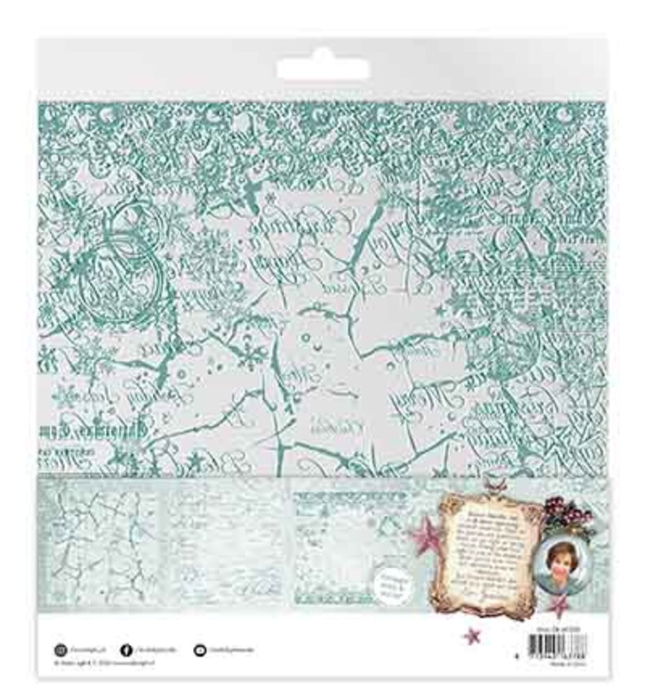 Studio Light Christmas Blush Acetate Sheets 8x8 Inch White & Vintage Mint (JMA-CB-ACS20) Studio Light Christmas Blush Acetate Sheets 8x8 Inch White & Vintage Mint (JMA-CB-ACS20)