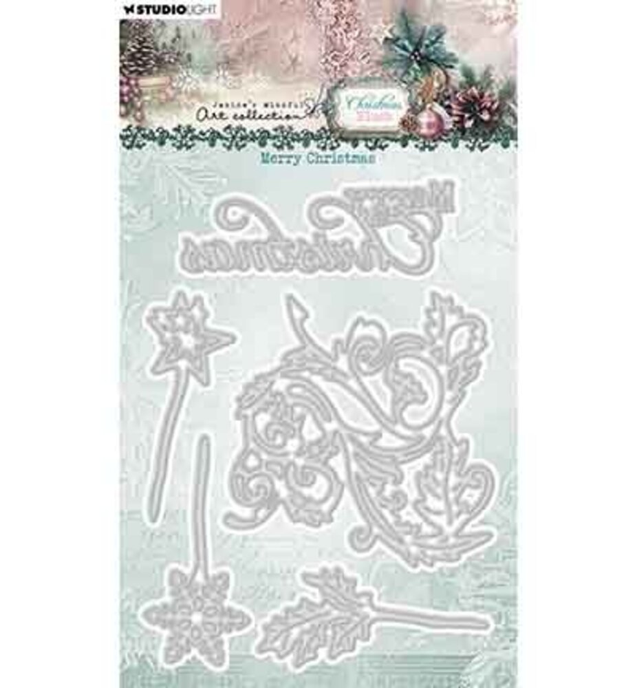 Studio Light Christmas Blush Snijmal Merry Christmas (JMA-CB-CD1060) Studio Light Christmas Blush Snijmal Merry Christmas (JMA-CB-CD1060)