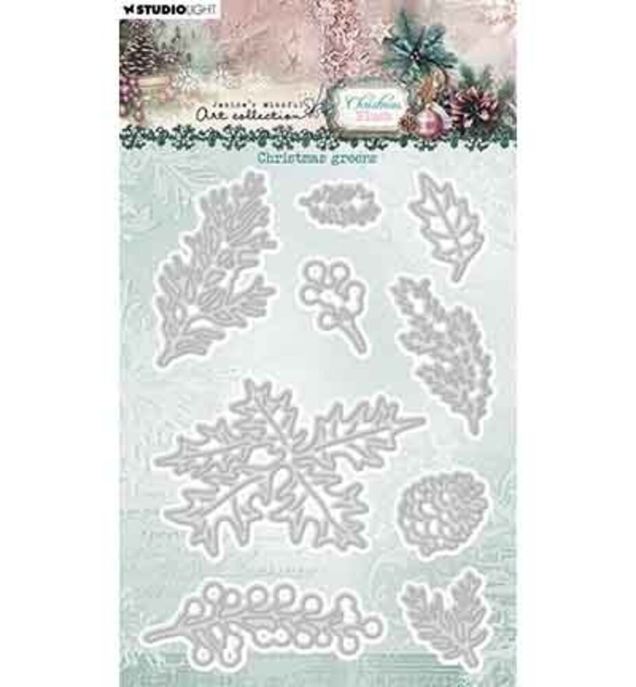 Studio Light Christmas Blush Snijmal Christmas Greens (JMA-CB-CD1061) Studio Light Christmas Blush Snijmal Christmas Greens (JMA-CB-CD1061)