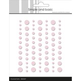 Simple and Basic Matte Enamel Dots Light Pink (SBA047)