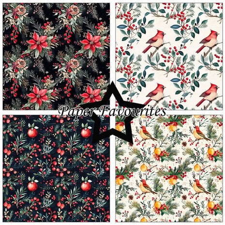 Paper Favourites Boho Christmas 12x12 Inch Paper Pad (PF752) Paper Favourites Boho Christmas 12x12 Inch Paper Pad (PF752)