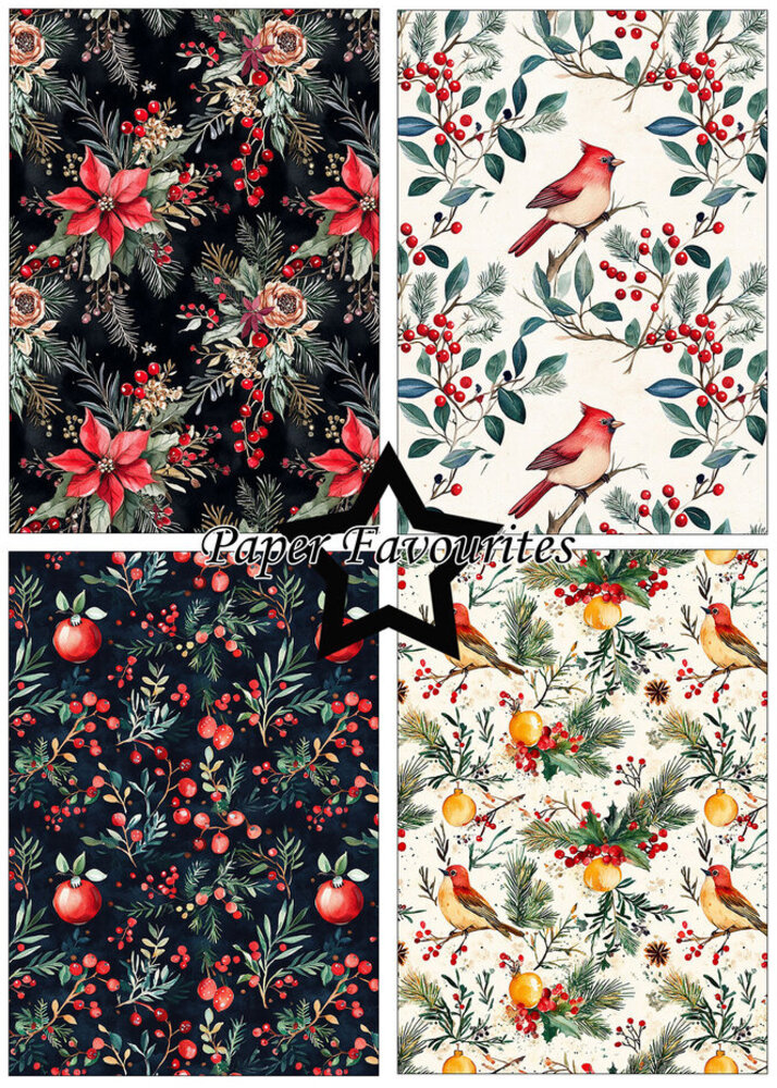 Paper Favourites Boho Christmas A5 Paper Pad (PFA193) Paper Favourites Boho Christmas A5 Paper Pad (PFA193)