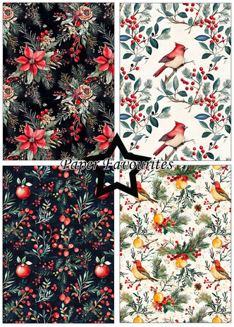 Paper Favourites Boho Christmas A5 Paper Pad (PFA193) Paper Favourites Boho Christmas A5 Paper Pad (PFA193)