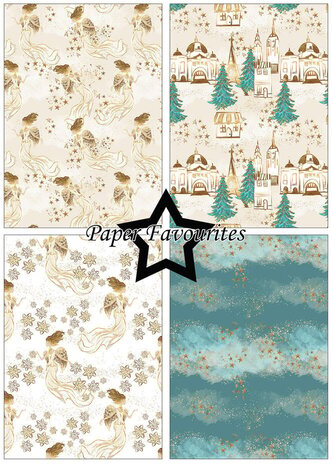 Paper Favourites Christmas Angel A5 Paper Pad (PFA194) Paper Favourites Christmas Angel A5 Paper Pad (PFA194)