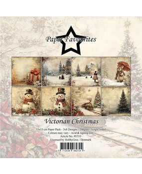 Paper Favourites Victorian Christmas 6x6 Inch Paper Pad (PF555) Paper Favourites Victorian Christmas 6x6 Inch Paper Pad (PF555)