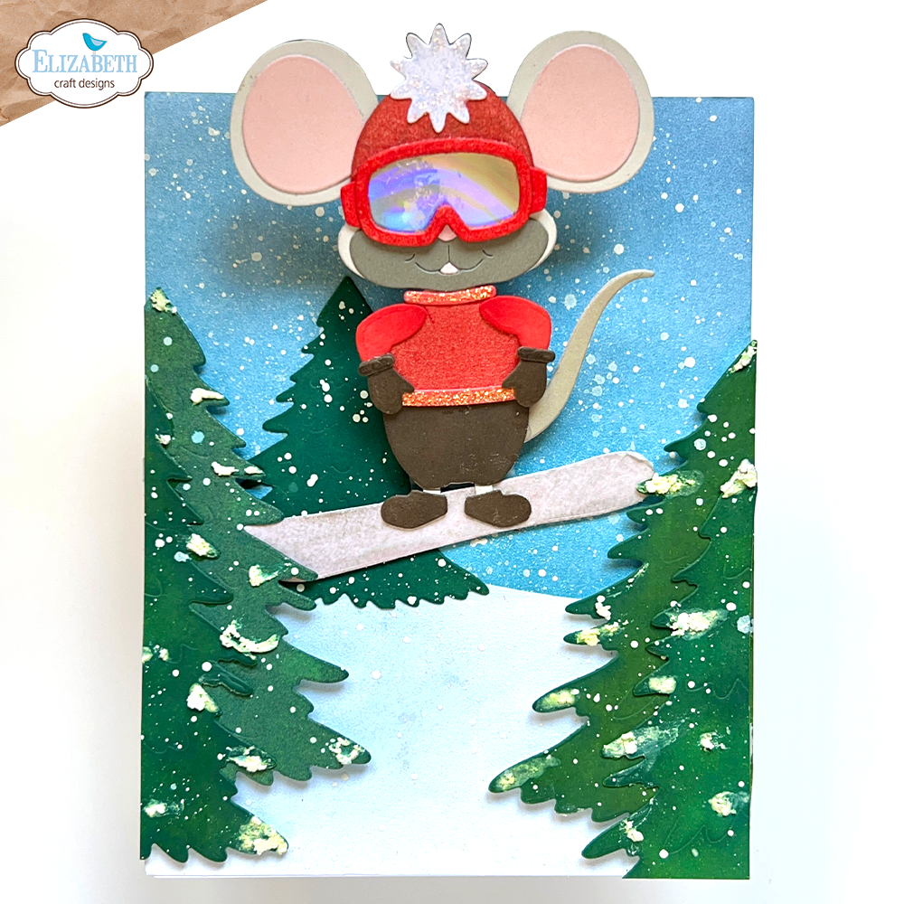 Elizabeth Craft Designs Living it Up Dies Little Mouse Winter Accessories (2284) Elizabeth Craft Designs Living it Up Dies Little Mouse Winter Accessories (2284)