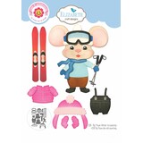 Elizabeth Craft Designs Living it Up Dies Big Mouse Winter Accessories (2285)