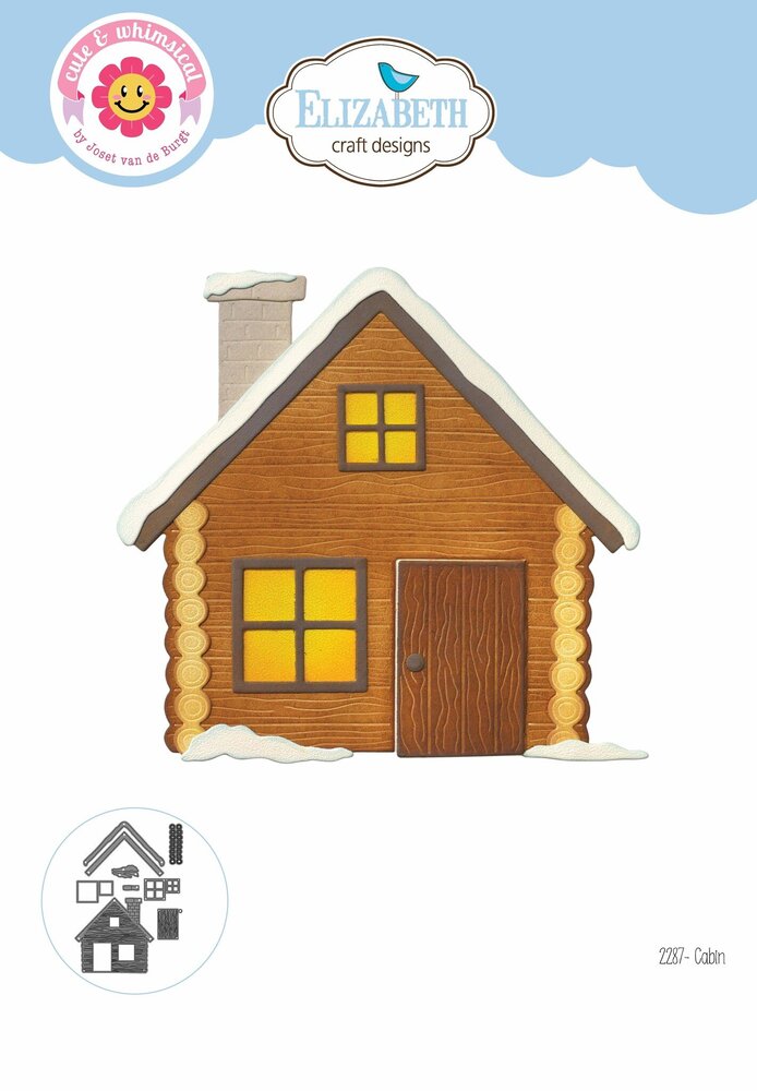 Elizabeth Craft Designs Living it Up Dies Cabin (2287) Elizabeth Craft Designs Living it Up Dies Cabin (2287)