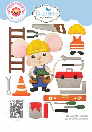 Elizabeth Craft Designs Living it Up Dies Construction Accessories (2289) Elizabeth Craft Designs Living it Up Dies Construction Accessories (2289)