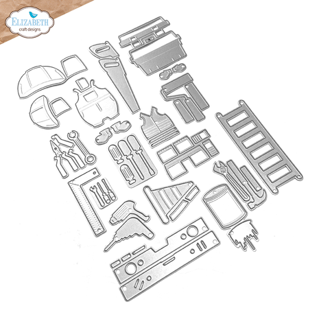Elizabeth Craft Designs Living it Up Dies Construction Accessories (2289) Elizabeth Craft Designs Living it Up Dies Construction Accessories (2289)