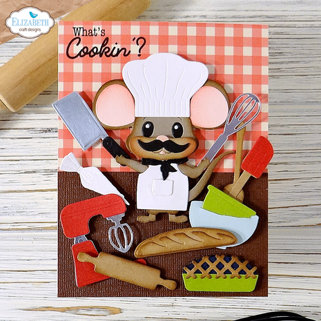 Elizabeth Craft Designs Living it Up Dies Baking Accessories (2290) Elizabeth Craft Designs Living it Up Dies Baking Accessories (2290)