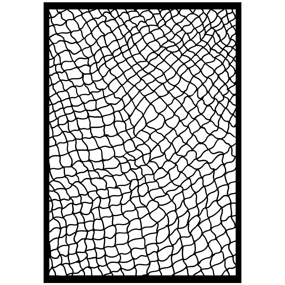 Stamperia Art Stories Big Stencil A3 Fishing Net (KSTDA3009) Stamperia Art Stories Big Stencil A3 Fishing Net (KSTDA3009)