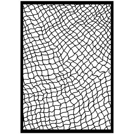 Stamperia Art Stories Big Stencil A3 Fishing Net (KSTDA3009) Stamperia Art Stories Big Stencil A3 Fishing Net (KSTDA3009)