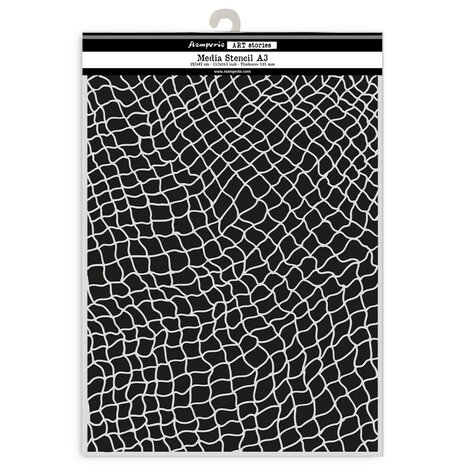 Stamperia Art Stories Big Stencil A3 Fishing Net (KSTDA3009) Stamperia Art Stories Big Stencil A3 Fishing Net (KSTDA3009)