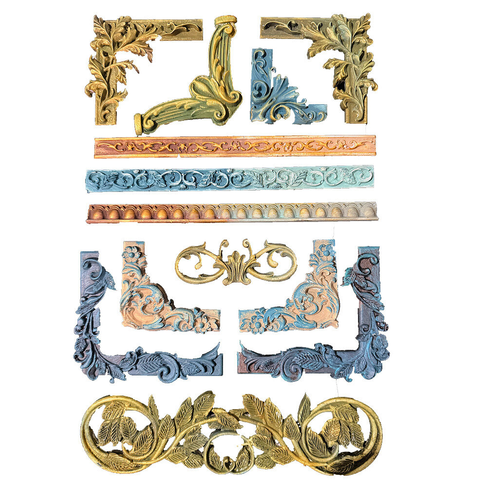 Stamperia Art Stories A4 Silicon Mould Frames (KACMA405) Stamperia Art Stories A4 Silicon Mould Frames (KACMA405)