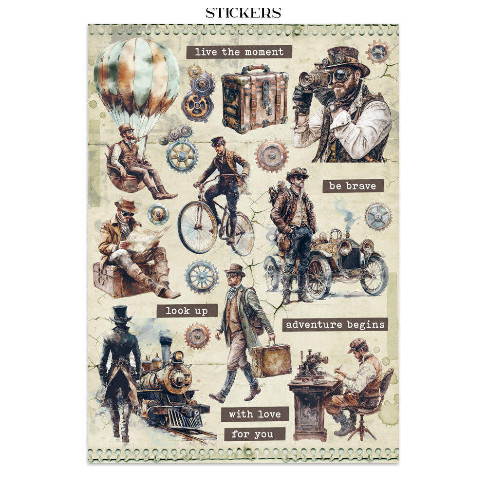 Stamperia Voyages Fantastiques Junk Journal (SBJK05) Stamperia Voyages Fantastiques Junk Journal (SBJK05)