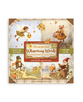 Stamperia Whispering Woods 12x12 Inch Single Face Paper Pack (SBBXLB29)