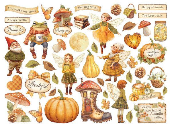 Stamperia Whispering Woods Die Cuts (DFLDC120) Stamperia Whispering Woods Die Cuts (DFLDC120)