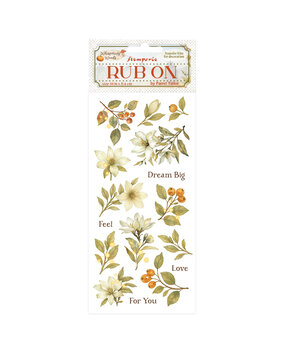 Stamperia Whispering Woods Rub-On 4x8,5 Inch Magnolia (DFLRB184) Stamperia Whispering Woods Rub-On 4x8,5 Inch Magnolia (DFLRB184)
