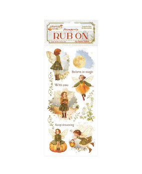Stamperia Whispering Woods Rub-On 4x8,5 Inch Fairy (DFLRB185) Stamperia Whispering Woods Rub-On 4x8,5 Inch Fairy (DFLRB185)