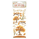 Stamperia Whispering Woods Rub-On 4x8,5 Inch Oak (DFLRB188)