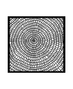 Stamperia Whispering Woods Thick Stencil 18x18cm Bark Pattern (KSTDQ128) Stamperia Whispering Woods Thick Stencil 18x18cm Bark Pattern (KSTDQ128)