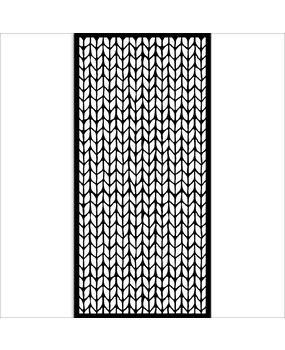 Stamperia Whispering Woods Thick Stencil 12x25cm Knitting Pattern (KSTDL129) Stamperia Whispering Woods Thick Stencil 12x25cm Knitting Pattern (KSTDL129)