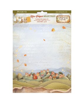 Stamperia Whispering Woods A4 Rice Paper Selection (DFSA4XWW)