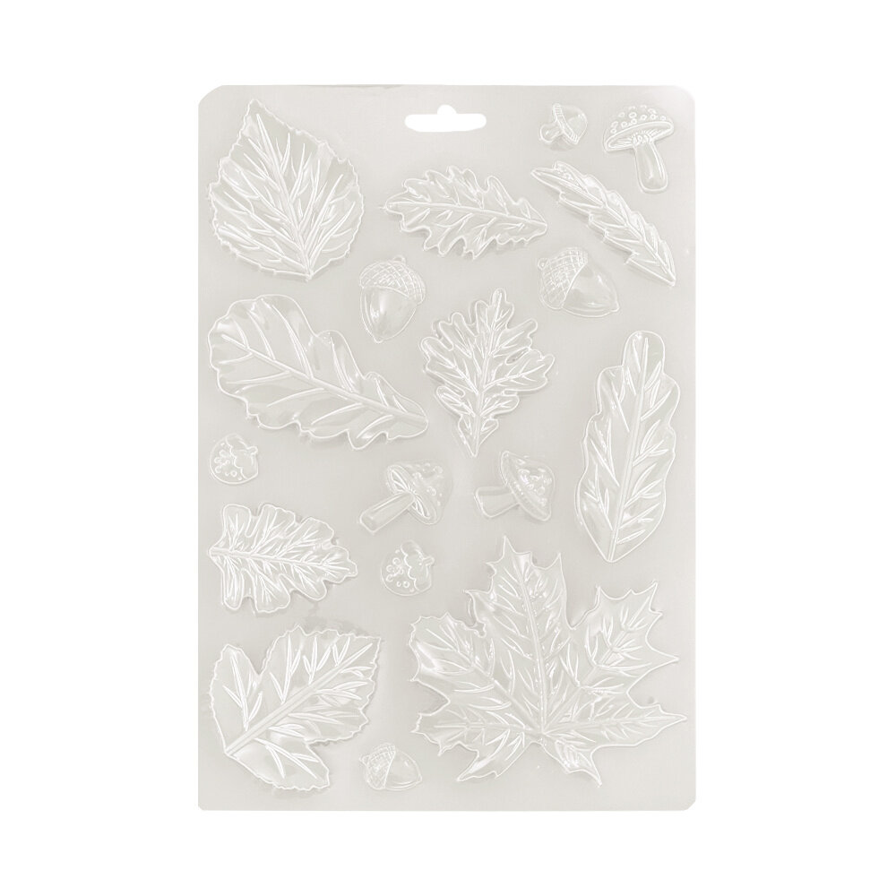 Stamperia Whispering Woods A5 Soft Mould Leaves (K3PTA5676) Stamperia Whispering Woods A5 Soft Mould Leaves (K3PTA5676)