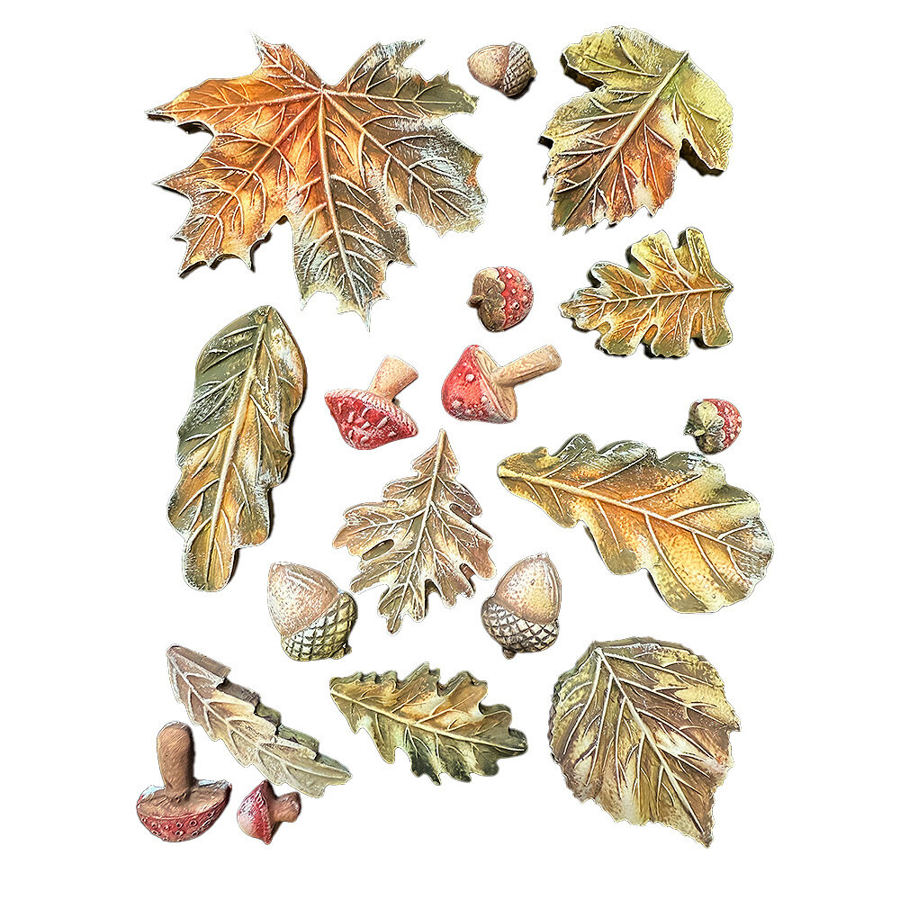 Stamperia Whispering Woods A5 Soft Mould Leaves (K3PTA5676) Stamperia Whispering Woods A5 Soft Mould Leaves (K3PTA5676)